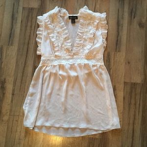 Wet Seal | Sheer Frilled Top